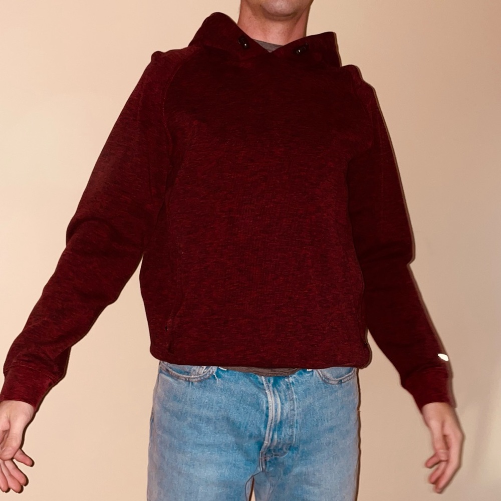 Athletic Hoodie Red